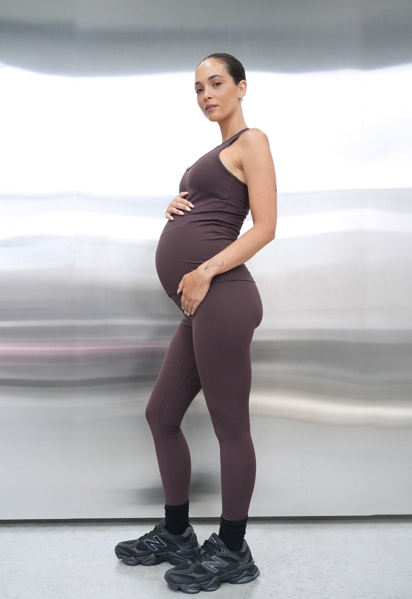 OHR Active Legging - Chocolate Plum