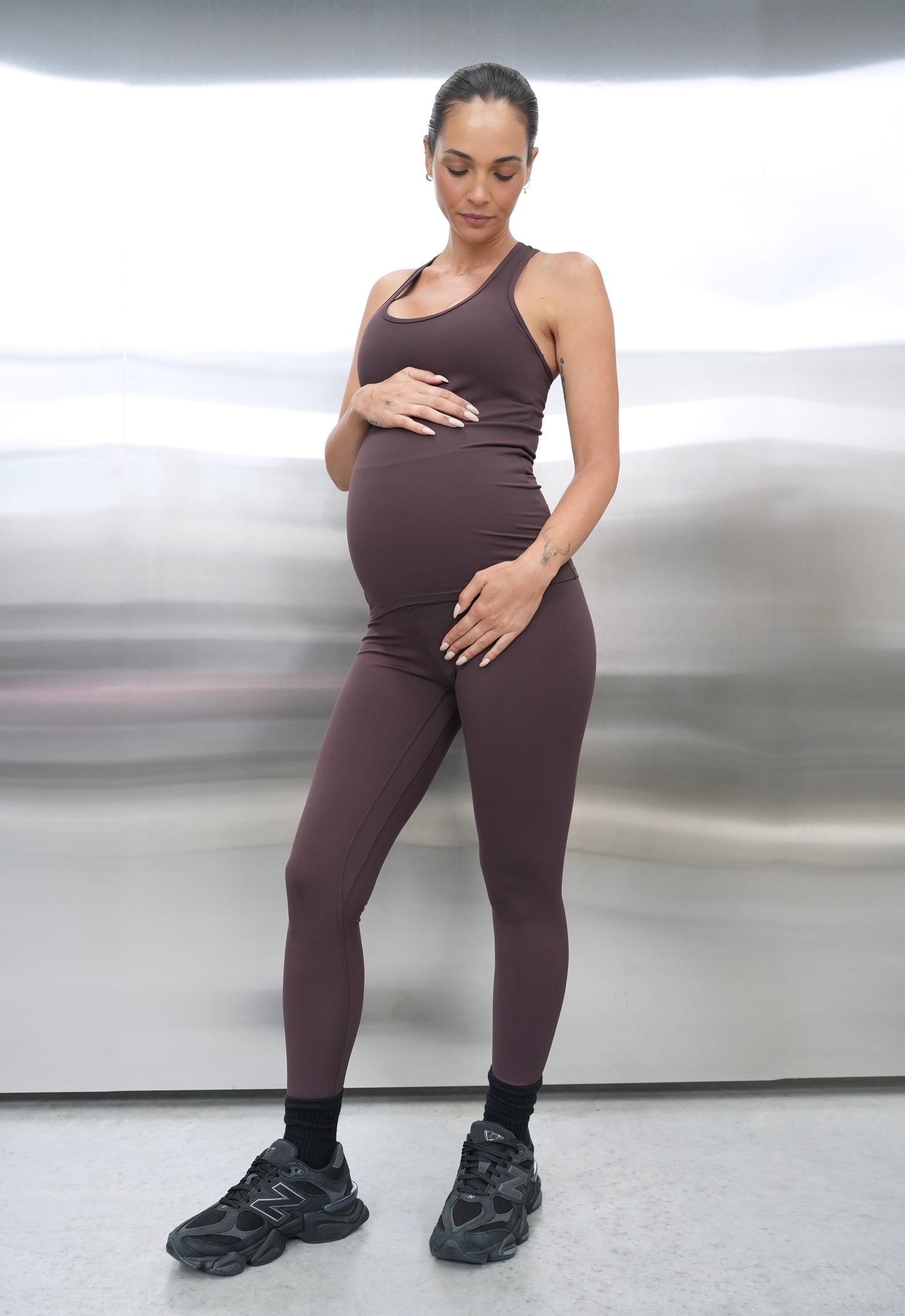 OHR Active Tank- Chocolate Plum