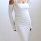 Gia Dress | Ivory