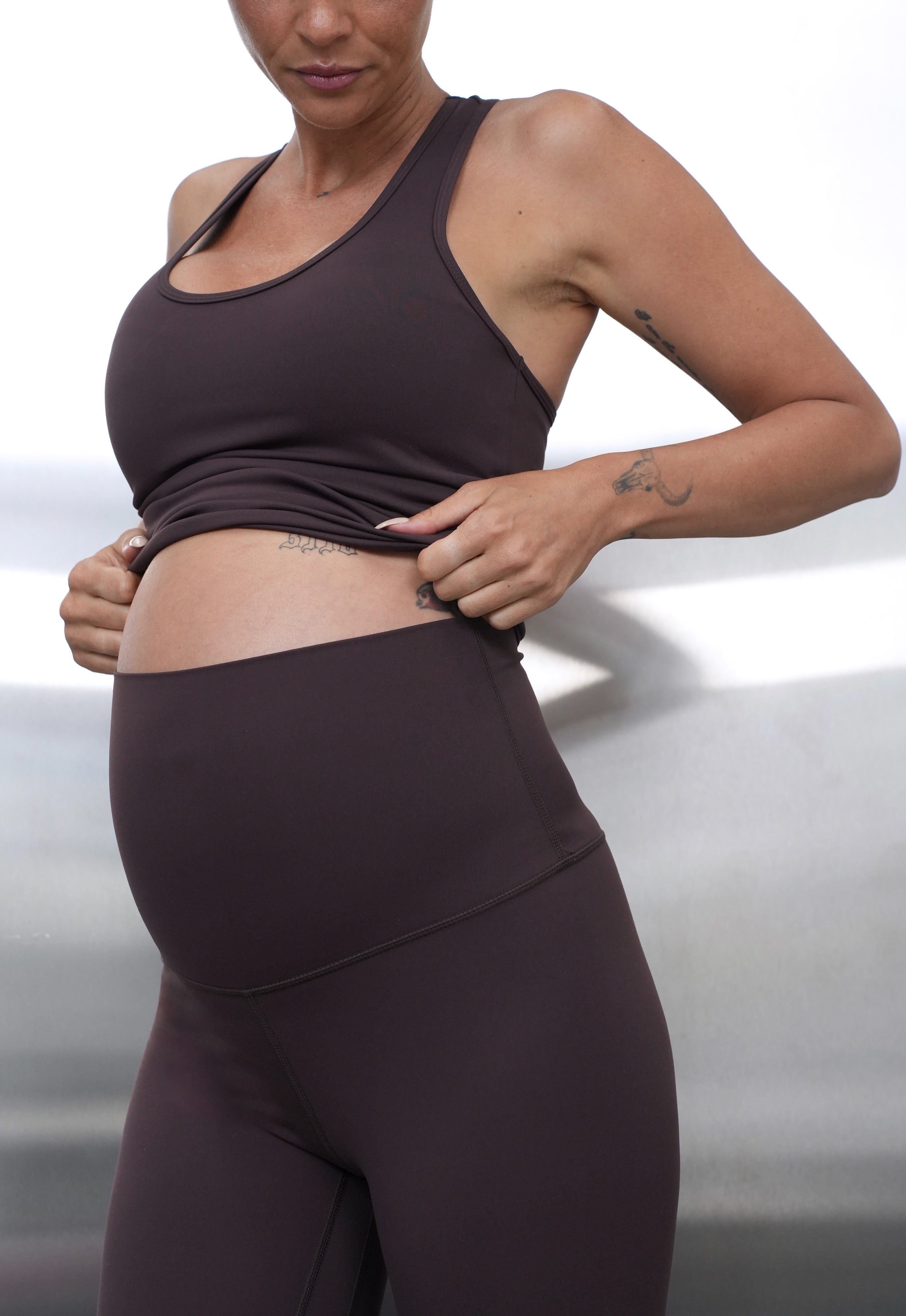 OHR Active Legging - Chocolate Plum